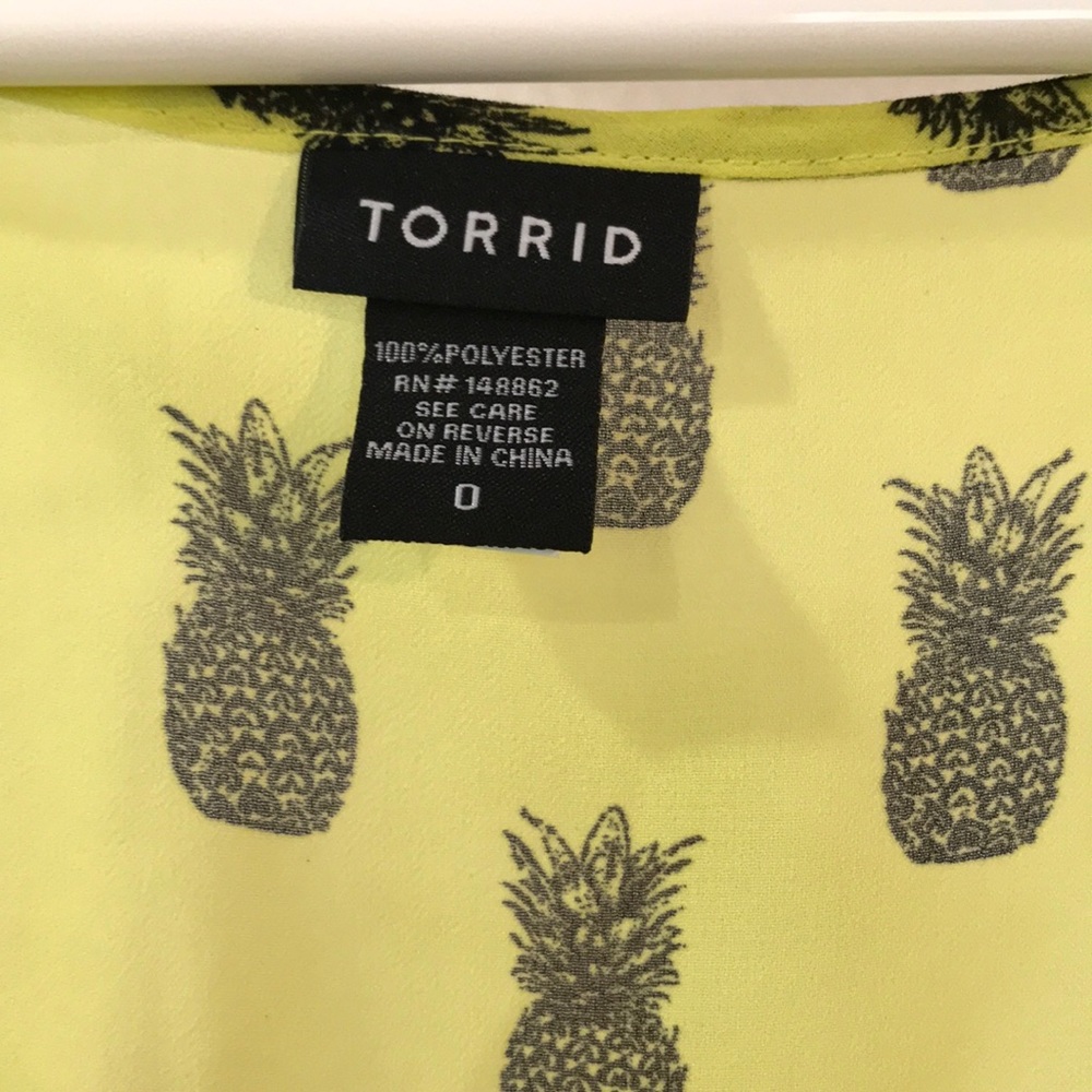 Torrid Pineapple Tank!